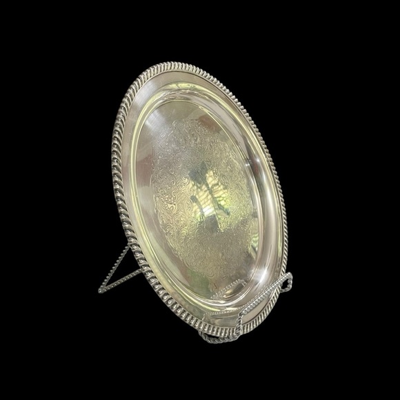 Vintage SF Co. 
Silver Plate Serving Tray - Picture 4 of 10